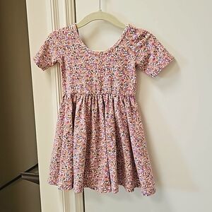 Alice and Ames Short sleeved Ballet Dress in Prim Floral
